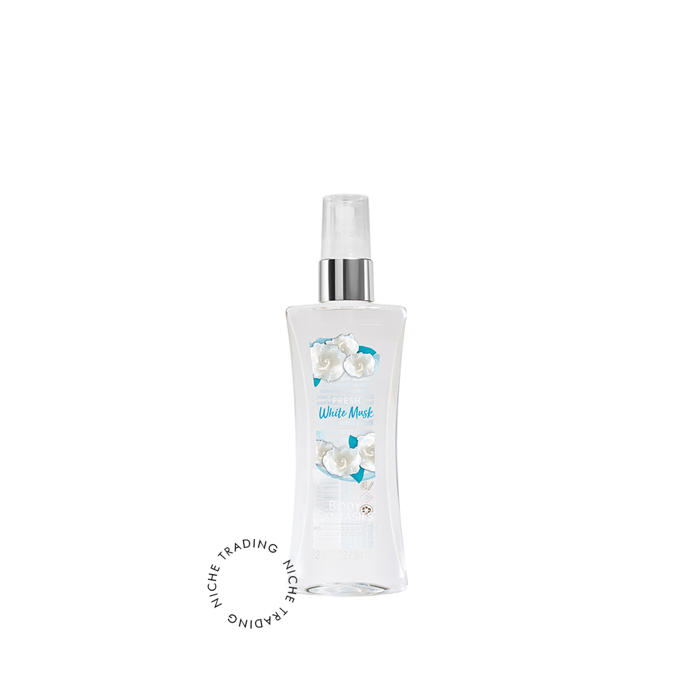 Body Fantasies Signature Fresh White Musk Body Spray 94ml - Body Fantasies | Niche Trading Qatar