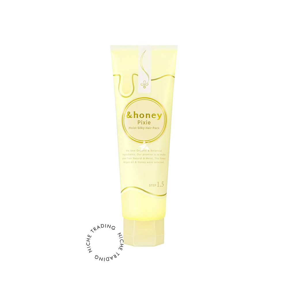 &Honey Pixie Moist Silky Hair Pack 1.5 130g - &Honey | Niche Trading Qatar
