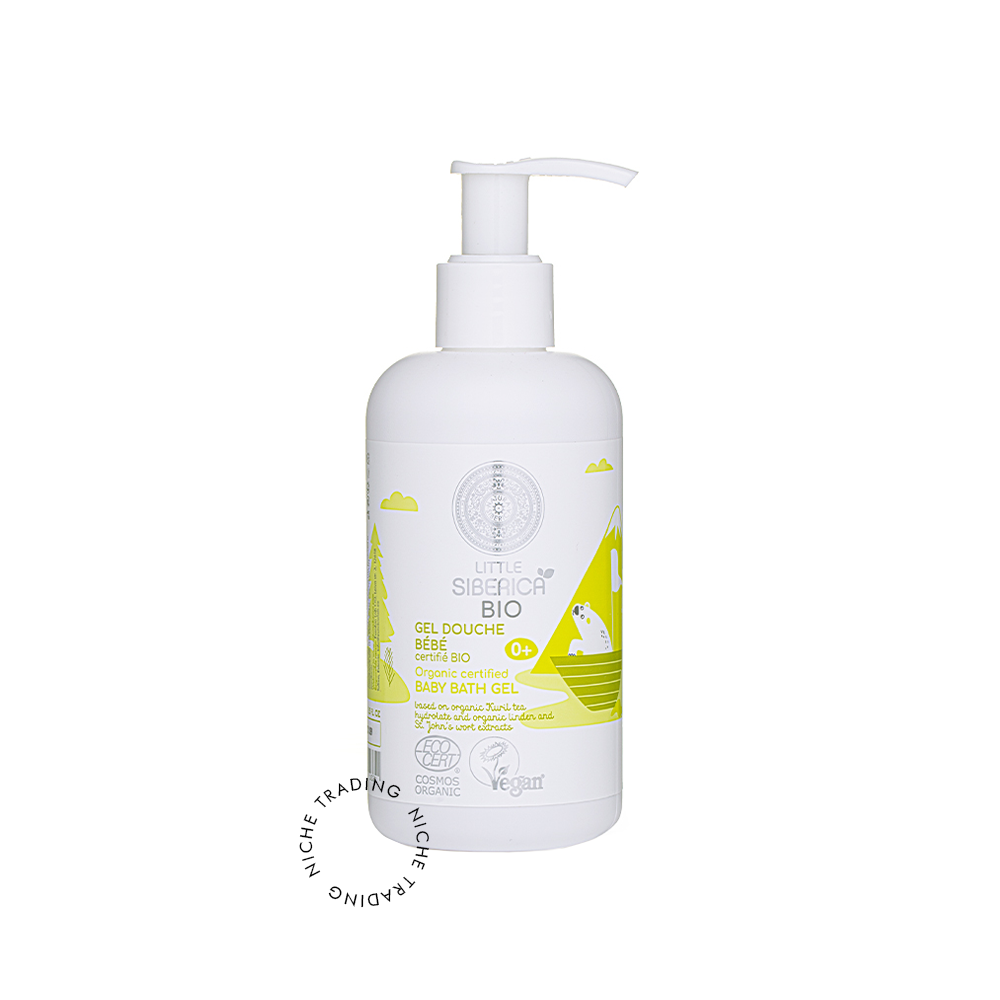 Little Siberica. Organic certified Baby bath gel, 250ml