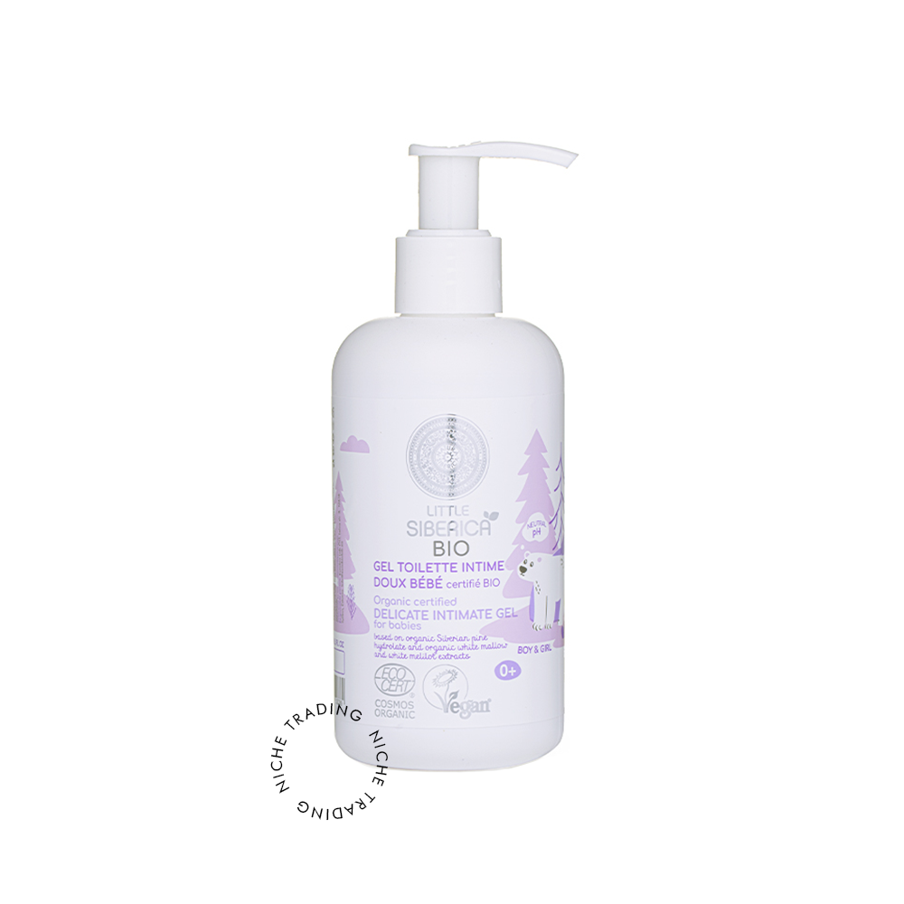 Little Siberica Organic certified Delicate intimate gel for babies, 250ml