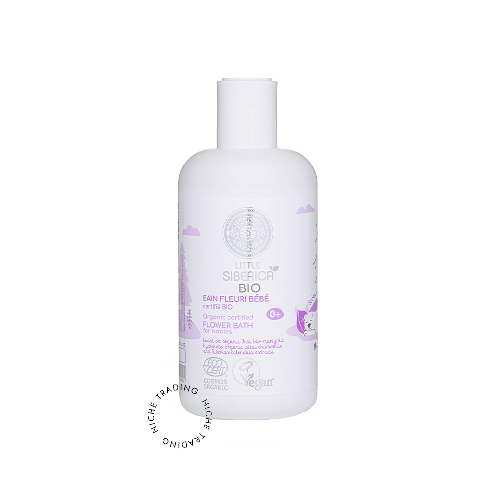 Little Siberica. Organic certified Flower bath for babies, 250ml