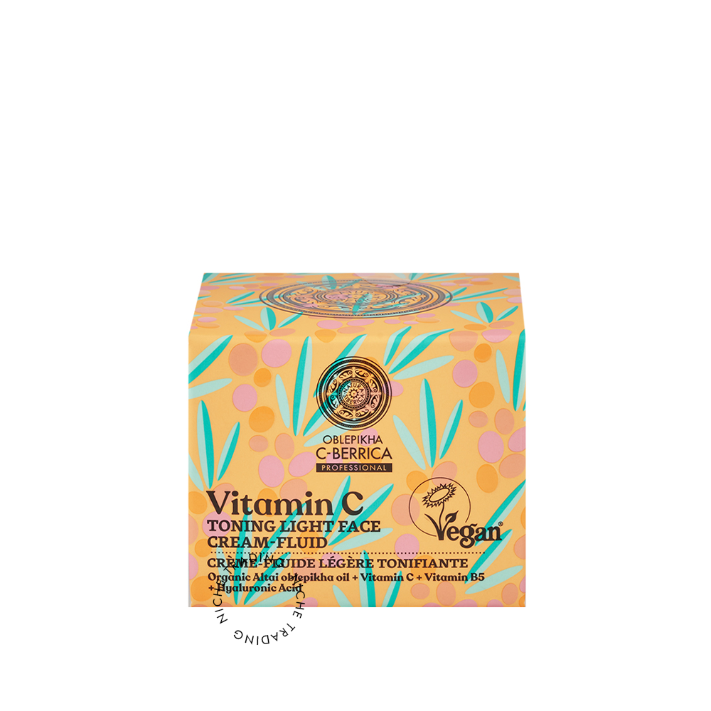 Oblepikha C-BERRICA. Toning Light Face Cream-Fluid, 50ml
