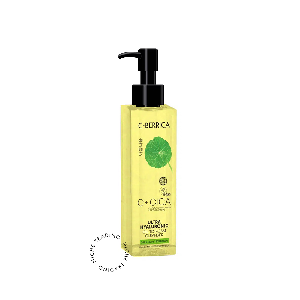 Natura Siberica CICA C-BERRICA. Ultra Hyaluronic OIL-TO-FOAM CLEANSER Daily