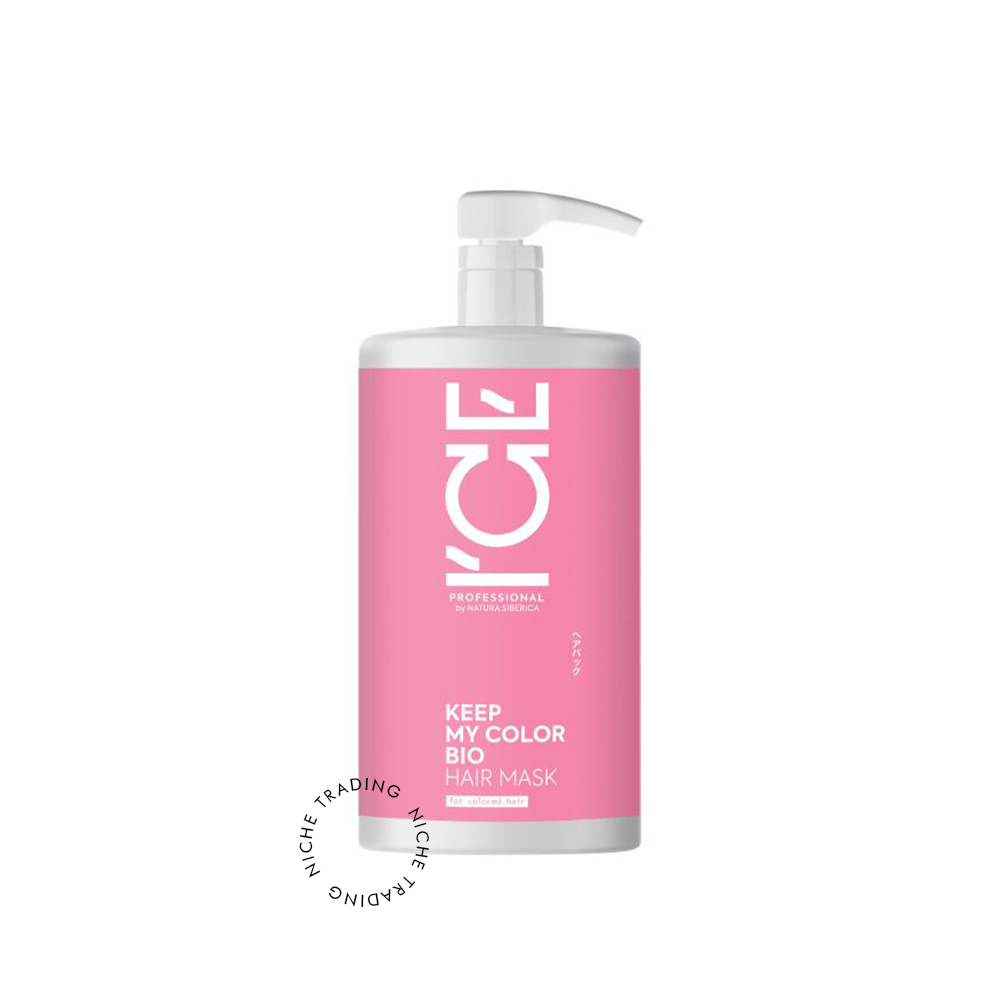 Ice by Natura Siberica. Keep My Color Mask, 750ml - Ice | Niche Trading Qatar