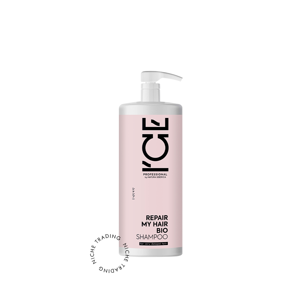 Ice by Natura Siberica. Repair My Hair Shampoo, 1000ml - Ice | Niche Trading Qatar
