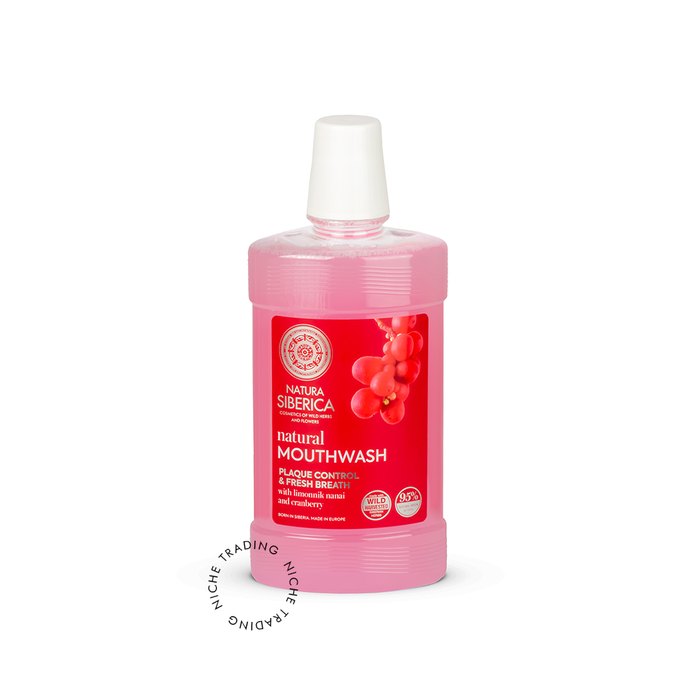 NS Natural Mouthwash with LIMONNIK NANAI and CRANBERRY, 520ml