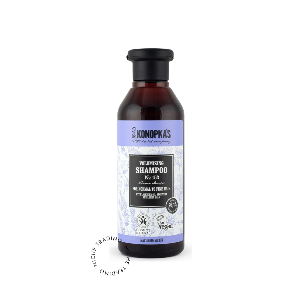 Volumizing Shampoo №153 for Normal to Fine Hair 280ml - Dr. Konokpa | Niche Trading Qatar