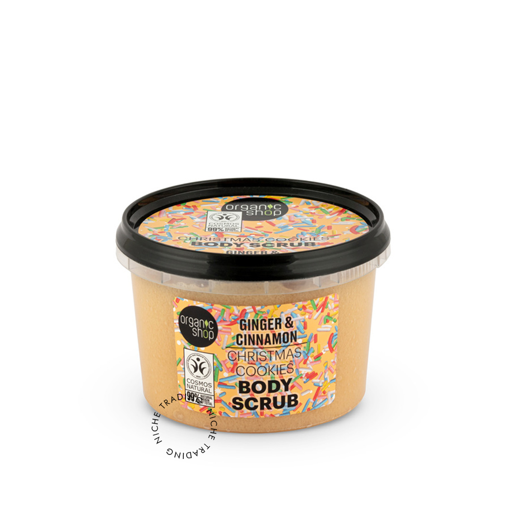 OS Body Scrub Christmas Cookies, 250ml - Organic Shop | Niche Trading Qatar