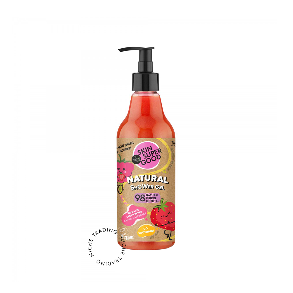 Skin Super Good Natural Shower Gel "Go Soothing!", 500ml - Natura Siberica | Niche Trading Qatar