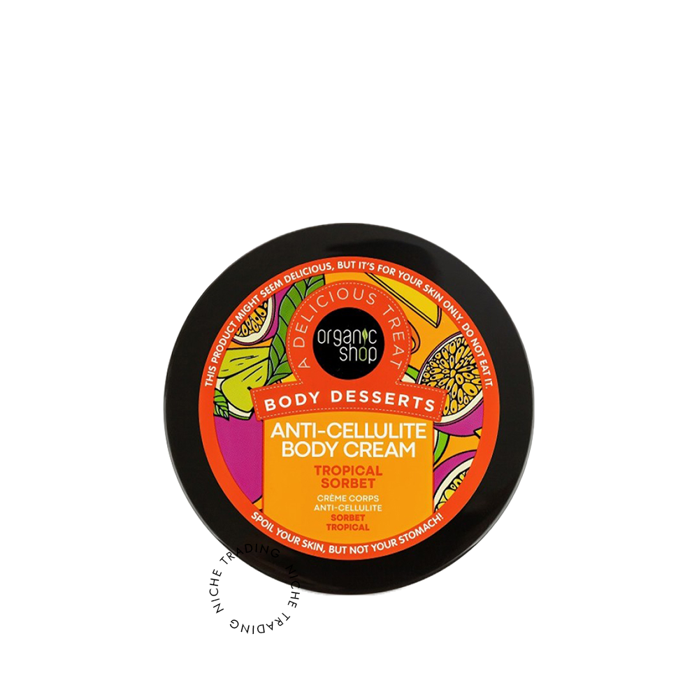 Organic Shop Body Desserts Anti-Cellulite Body Cream Tropical Sorbet, 450ml