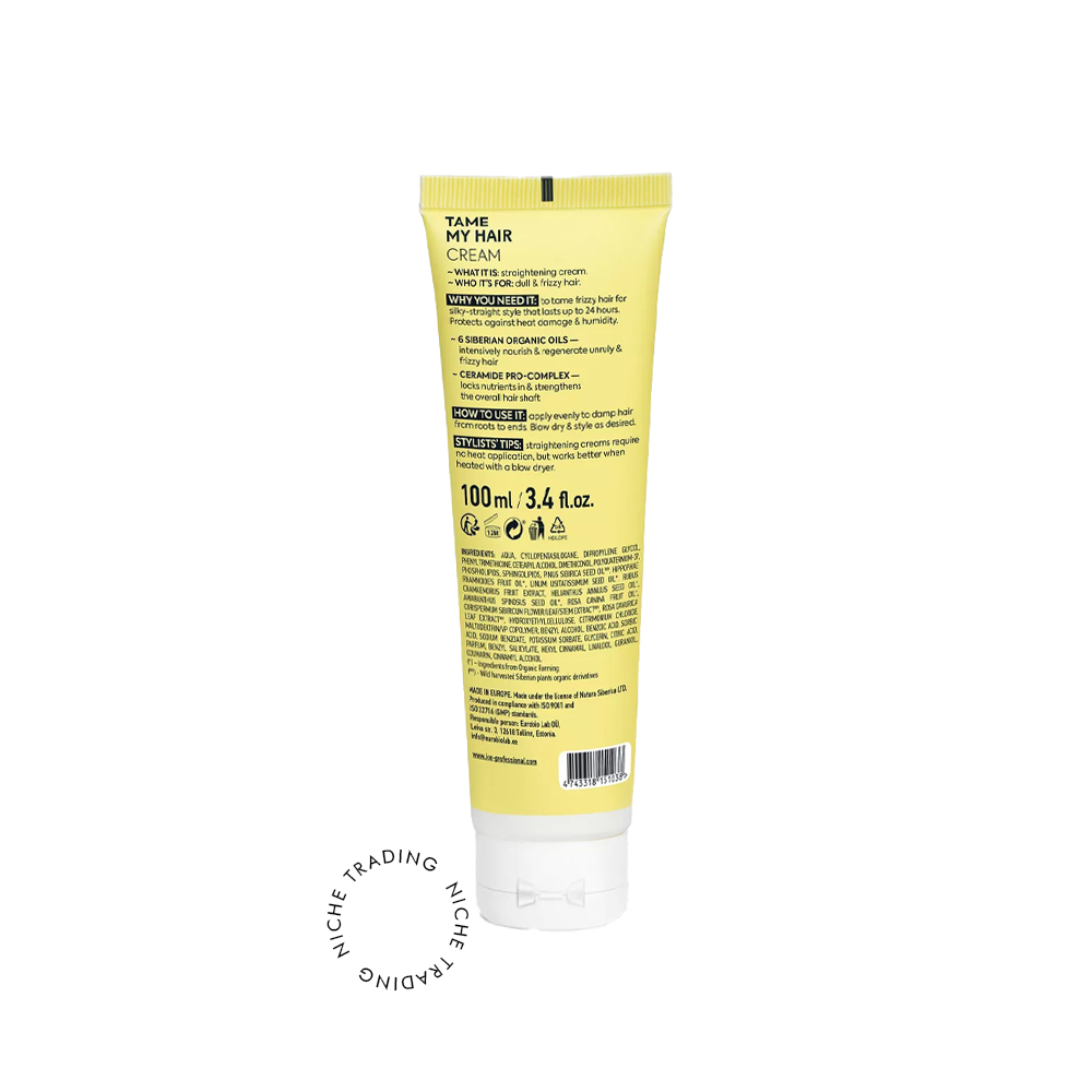 Ice by Natura Siberica. Tame My Hair Cream, 100ml