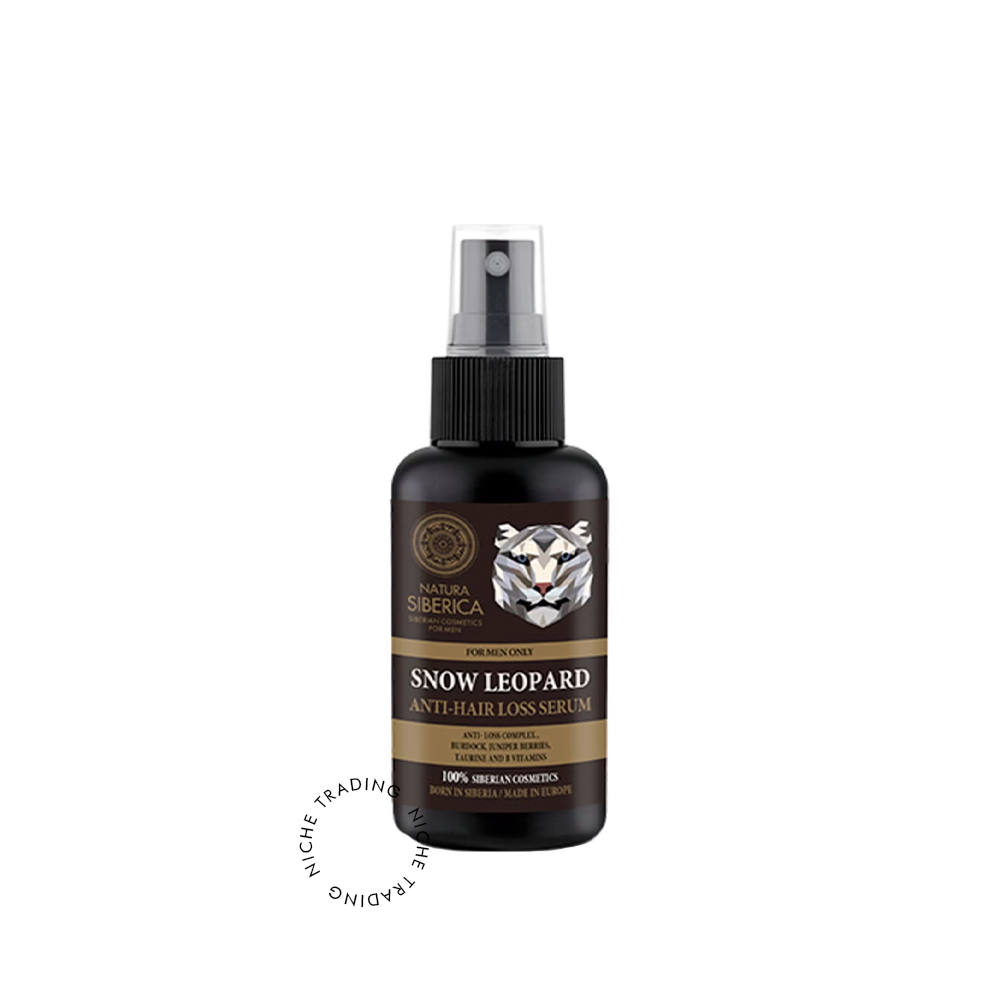 NS Men Anti-hair Loss Serum Snow Leopard, 100ml - Natura Siberica | Niche Trading Qatar