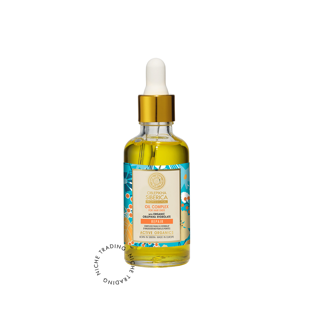 Oil Complex For Hair Ends with Organic Oblepikha Hydrolate, 50ml
