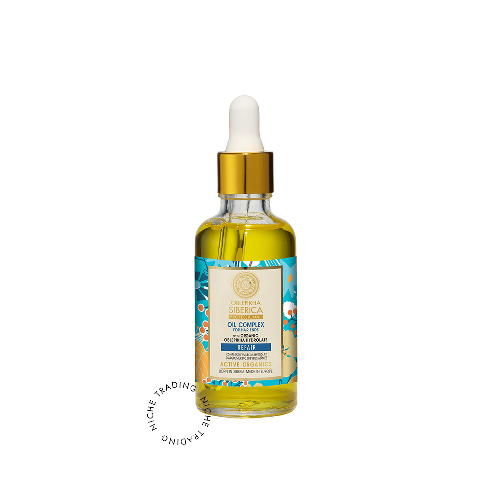 Oil Complex For Damaged Hair with Organic Oblepikha Hydrolate, 50ml