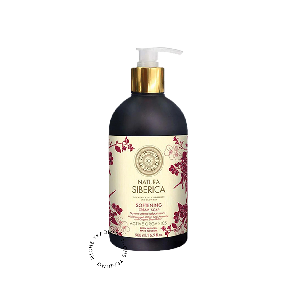 NS Softening Cream-Soap, 500ml - Natura Siberica | Niche Trading Qatar