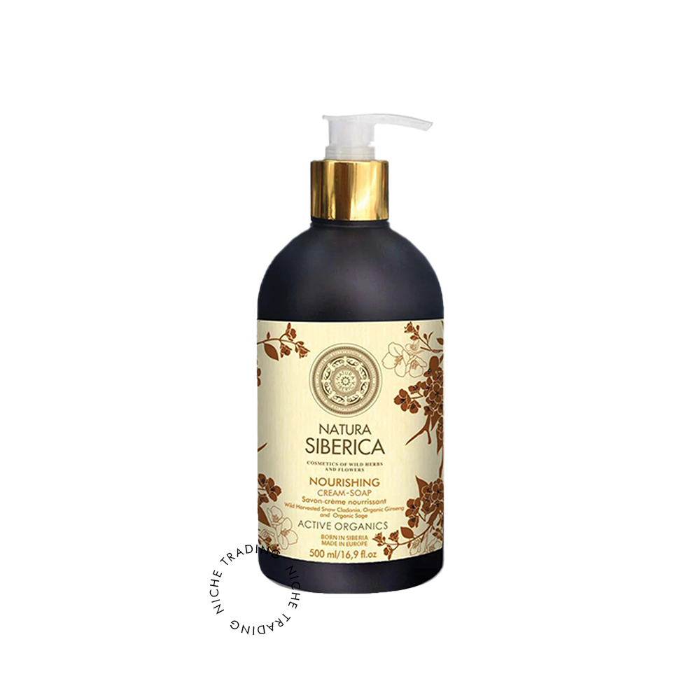 NS Nourishing Cream-Soap, 500ml - Natura Siberica | Niche Trading Qatar