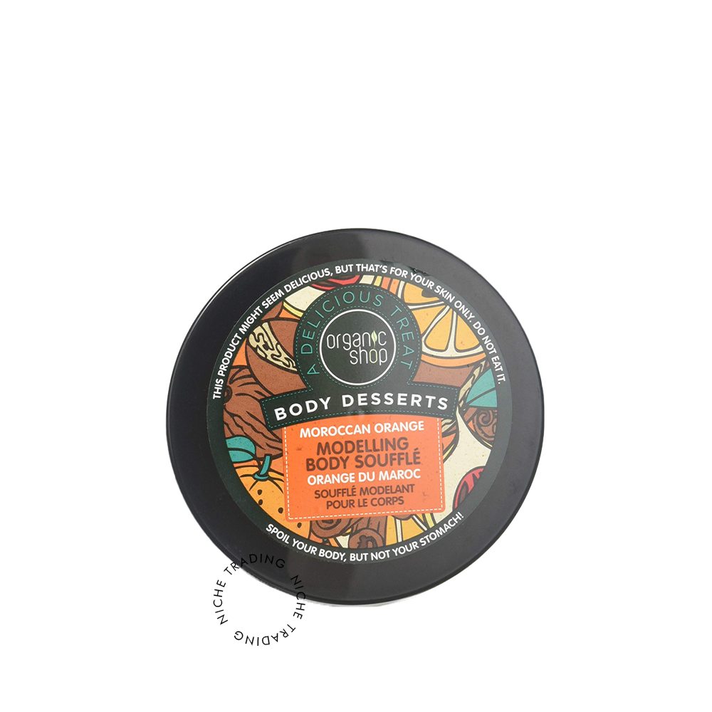 Organic Shop Body Desserts Moroccan Orange Modelling Body Souffle, 450ml