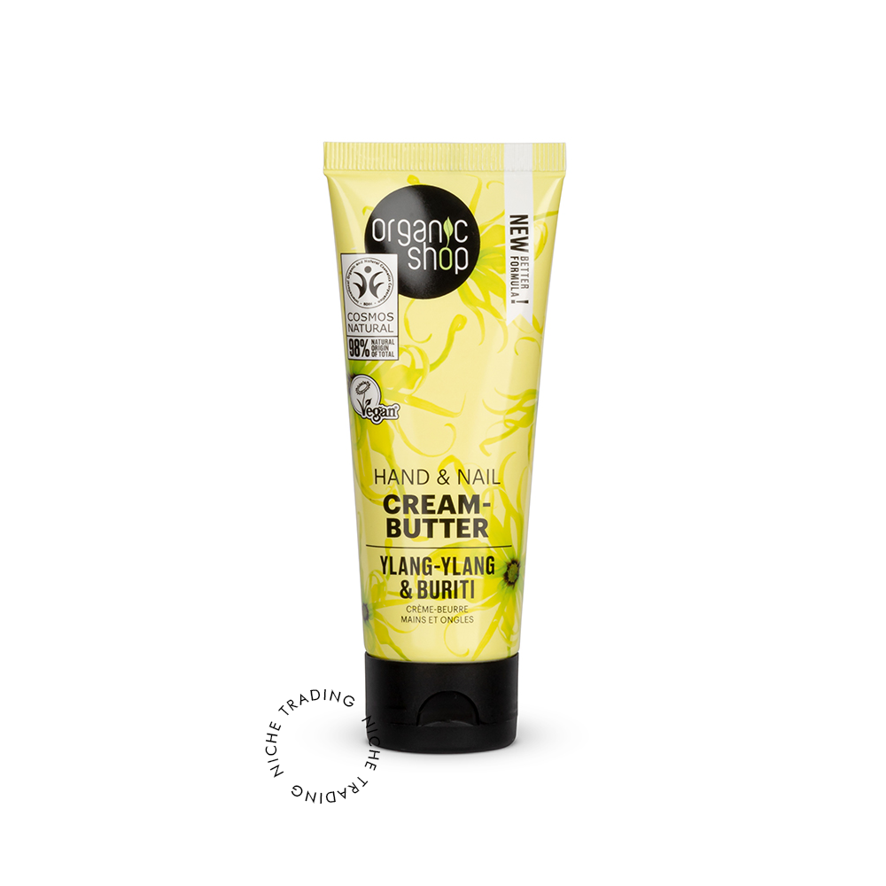 OS Hand & Nail Cream-Butter Ylang-ylang and Buriti, 75ml - Organic Shop | Niche Trading Qatar