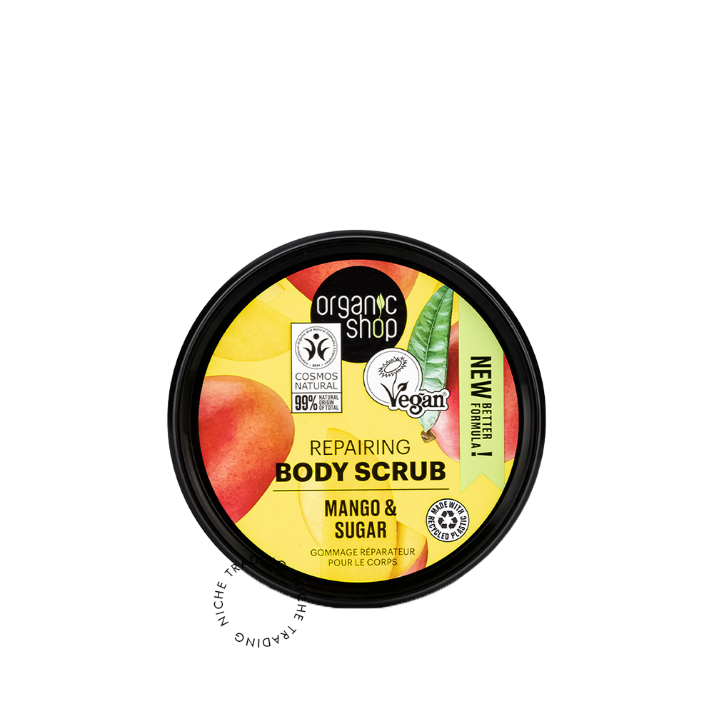 OS Repairing Body Scrub Mango, 250ml - Organic Shop | Niche Trading Qatar