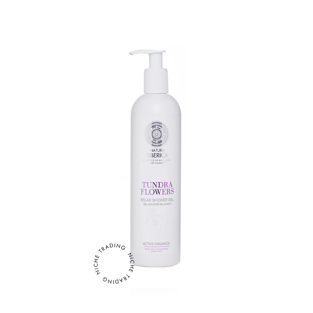 NS Copenhagen Relaxing Shower Gel Tundra Flowers, 400ml - Natura Siberica | Niche Trading Qatar