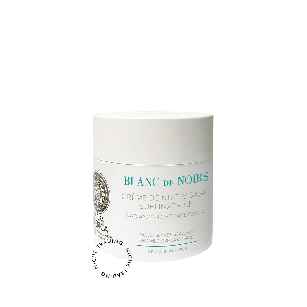 NS Copenhagen Radiance Night Face Cream Blanc De Noirs, 50ml - Natura Siberica | Niche Trading Qatar