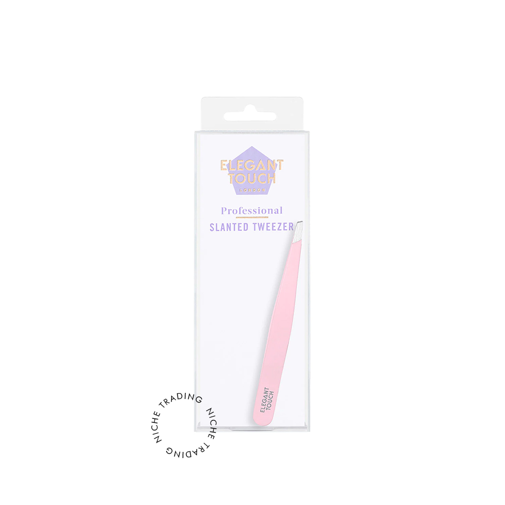 Et Professional Slanted Tweezer - Elegant Touch | Niche Trading Qatar