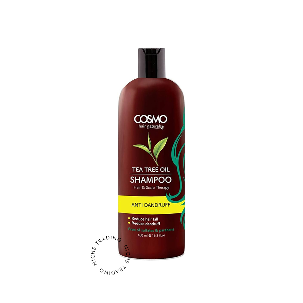 Cosmo Tea Tree Shampoo 480ml - Cosmo | Niche Trading Qatar