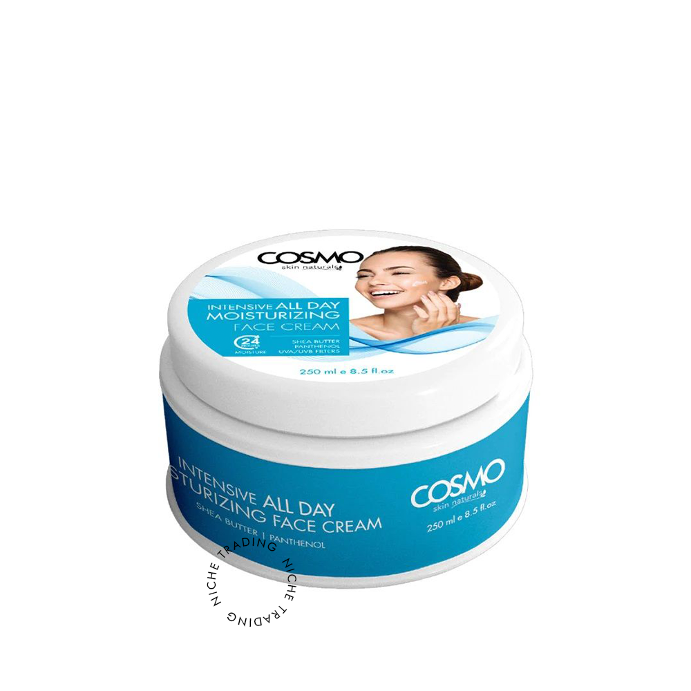 Cosmo Intensive All Day Moisturising Face Cream 250ml - Cosmo | Niche Trading Qatar