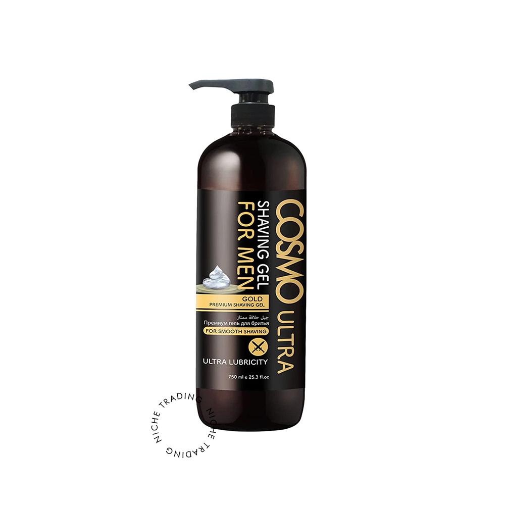 Cosmo Ultra Cosmo Gold Ultra Lubricity Shaving Gel 750ml - Cosmo | Niche Trading Qatar