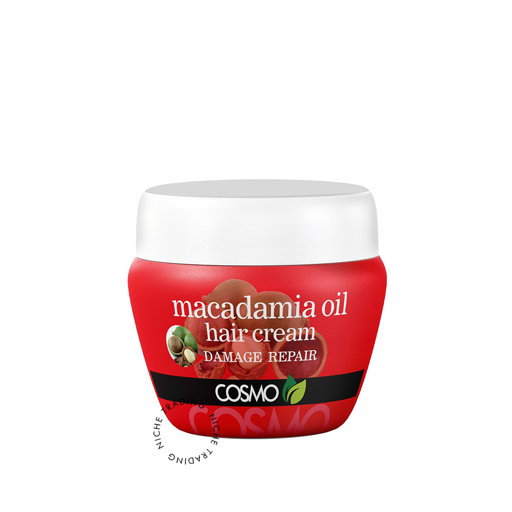 Cosmo Hair Cream Macadamia Oil Damage Repair 250ml - Cosmo | Niche Trading Qatar