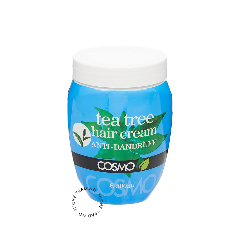 Cosmo Hair Cream Tea Tree Antidandruff 500ml - Cosmo | Niche Trading Qatar