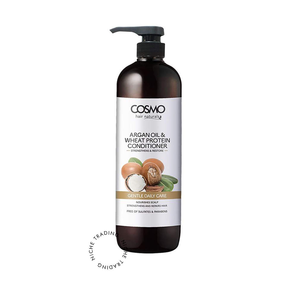 Cosmo Argan Oil & Wheat Protein Conditioner 480ml - Cosmo | Niche Trading Qatar