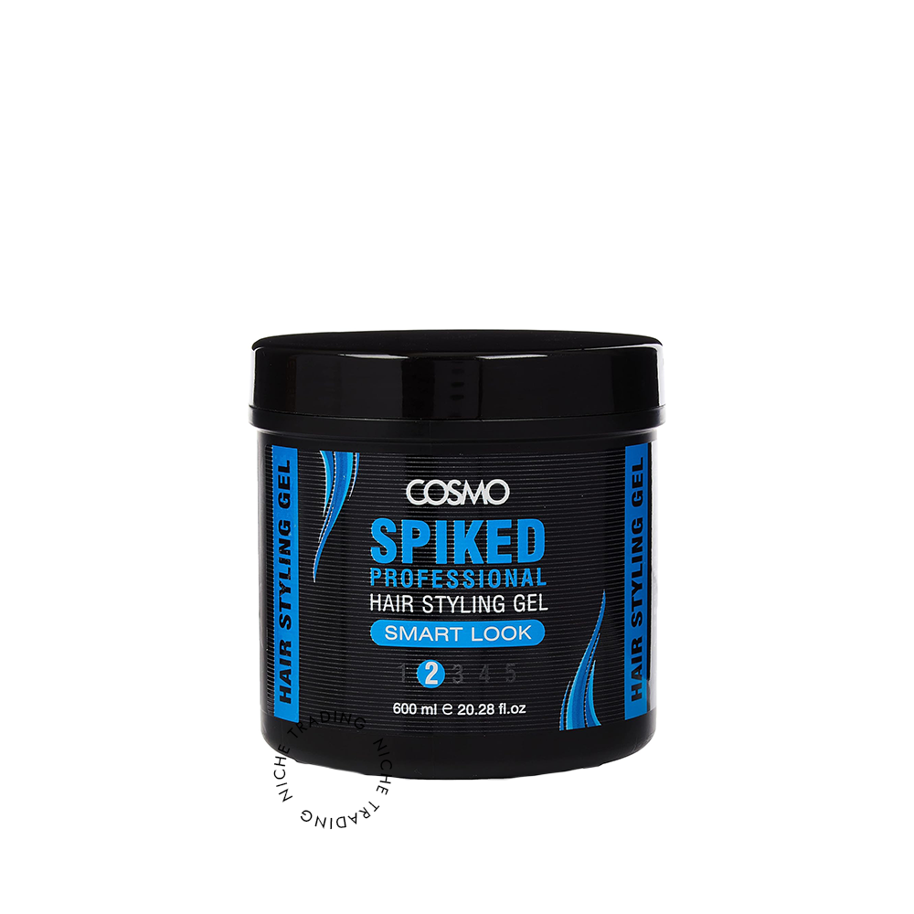Cosmo Spiked Hair Styling Gel Smart Look 600ml - Cosmo | Niche Trading Qatar