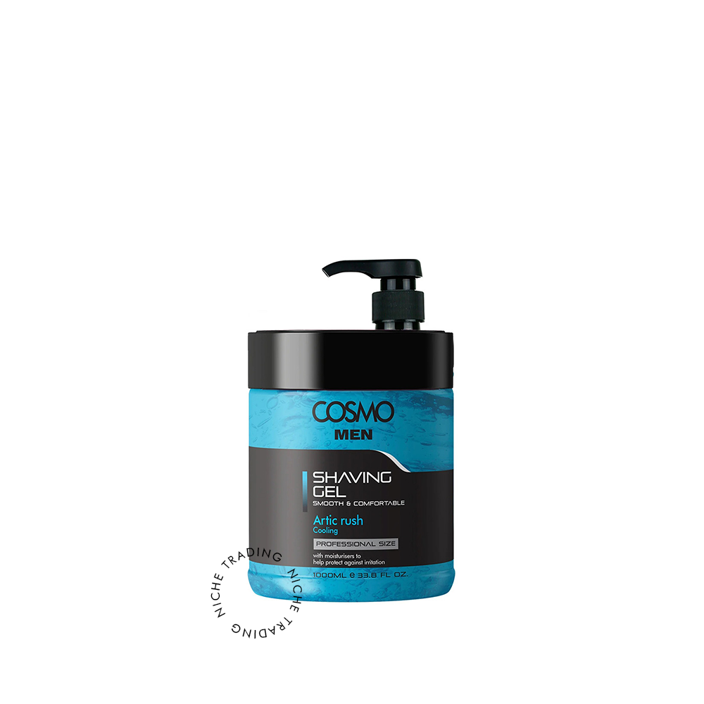 Cosmo Shaving Gel Artic Rush 1000ml - Cosmo | Niche Trading Qatar