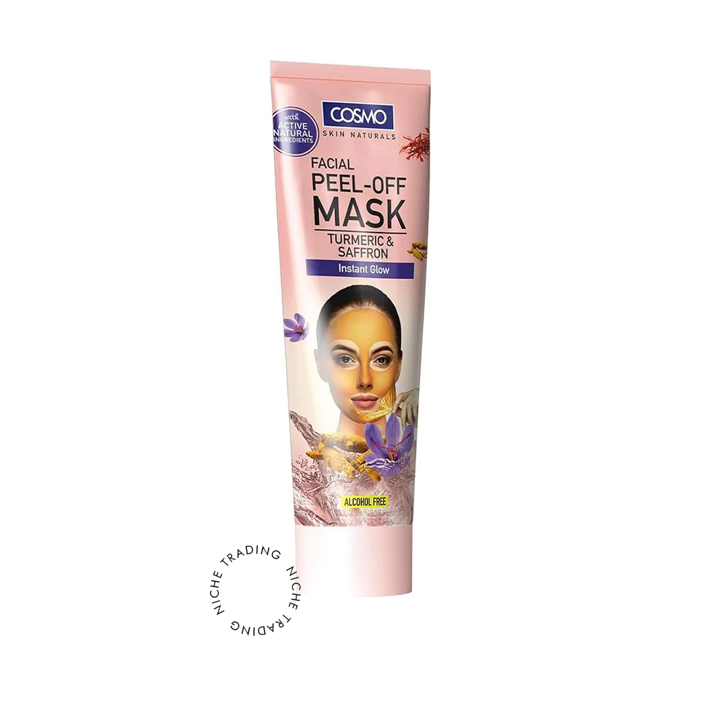 Cosmo Peeloff Mask Turmeric & Saffron 75ml - Cosmo | Niche Trading Qatar