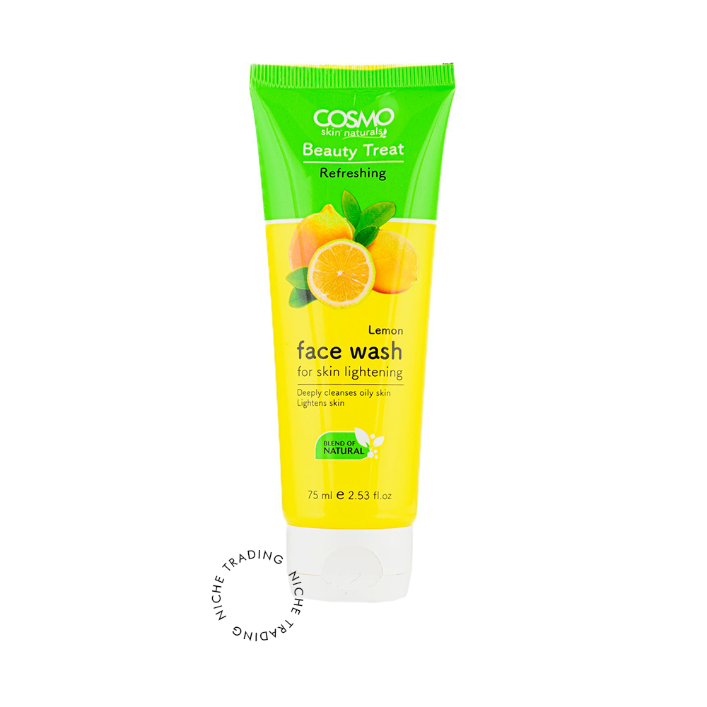 Cosmo Lemon Face Wash 75ml - Cosmo | Niche Trading Qatar