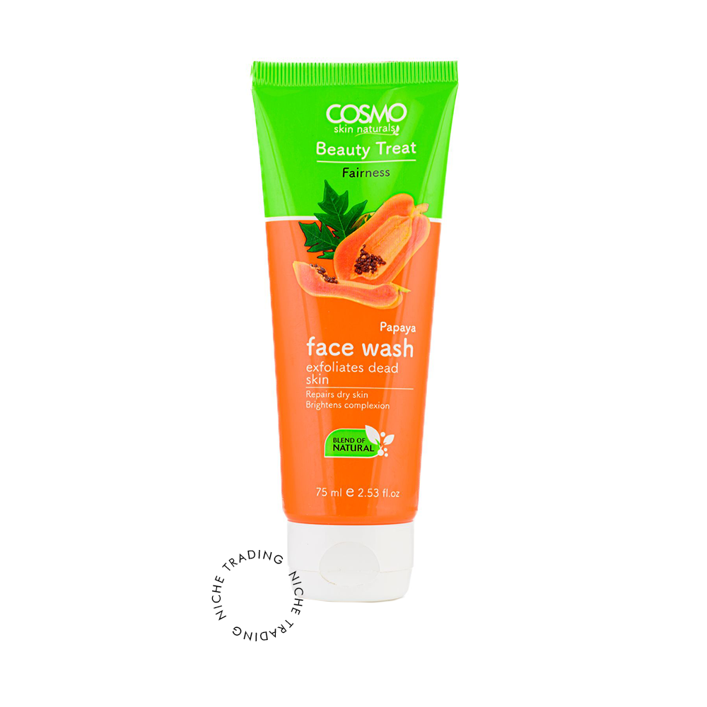 Cosmo Papaya Face Wash 75ml - Cosmo | Niche Trading Qatar
