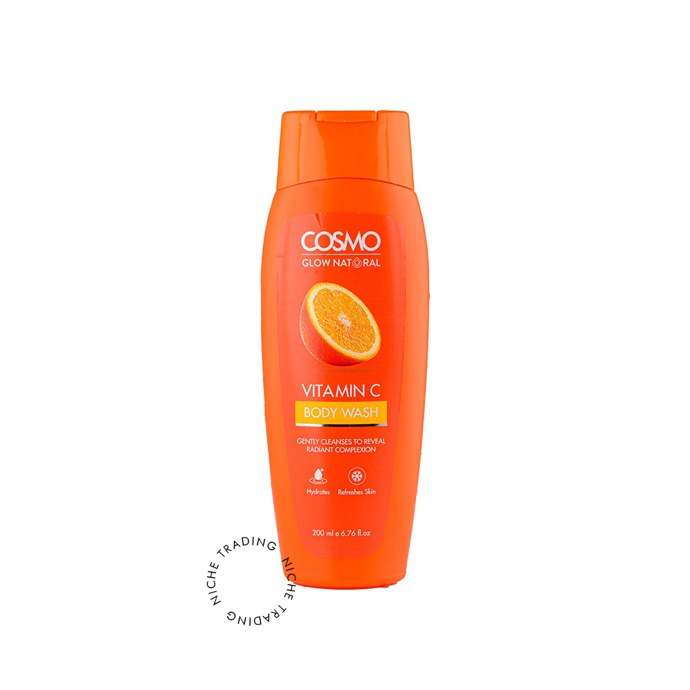 Cosmo Vitamin C Body Wash 200ml - Cosmo | Niche Trading Qatar