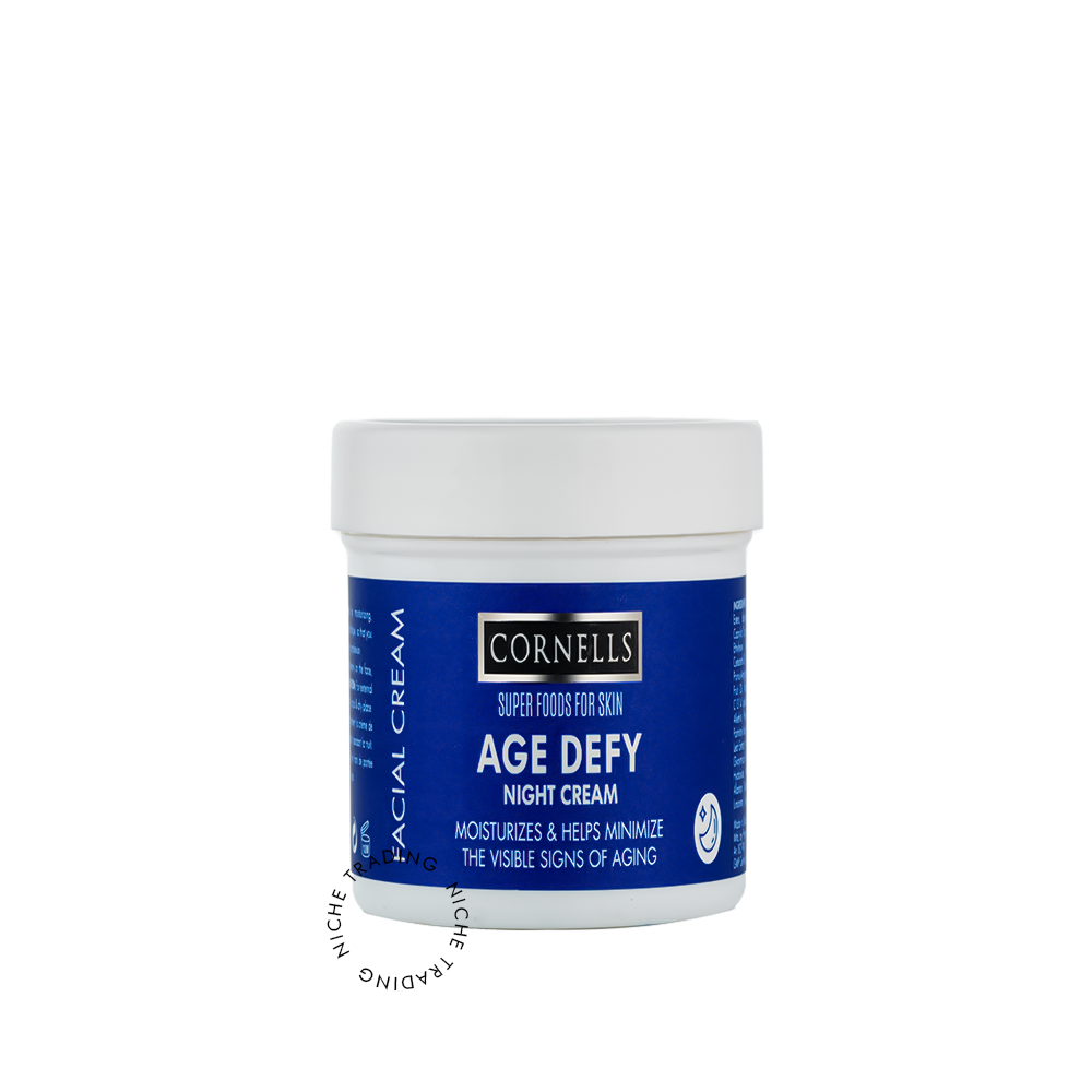 Cornells Facial Night Cream Age Defy for Super Foods 125gm - Cornells | Niche Trading Qatar
