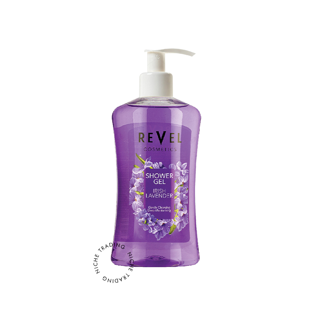 Revel Irish Lavender Shower Gel 1000ml - Revel | Niche Trading Qatar