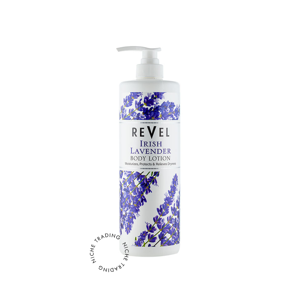 Revel Body Lotion Irish Lavender 1000ml - Revel | Niche Trading Qatar