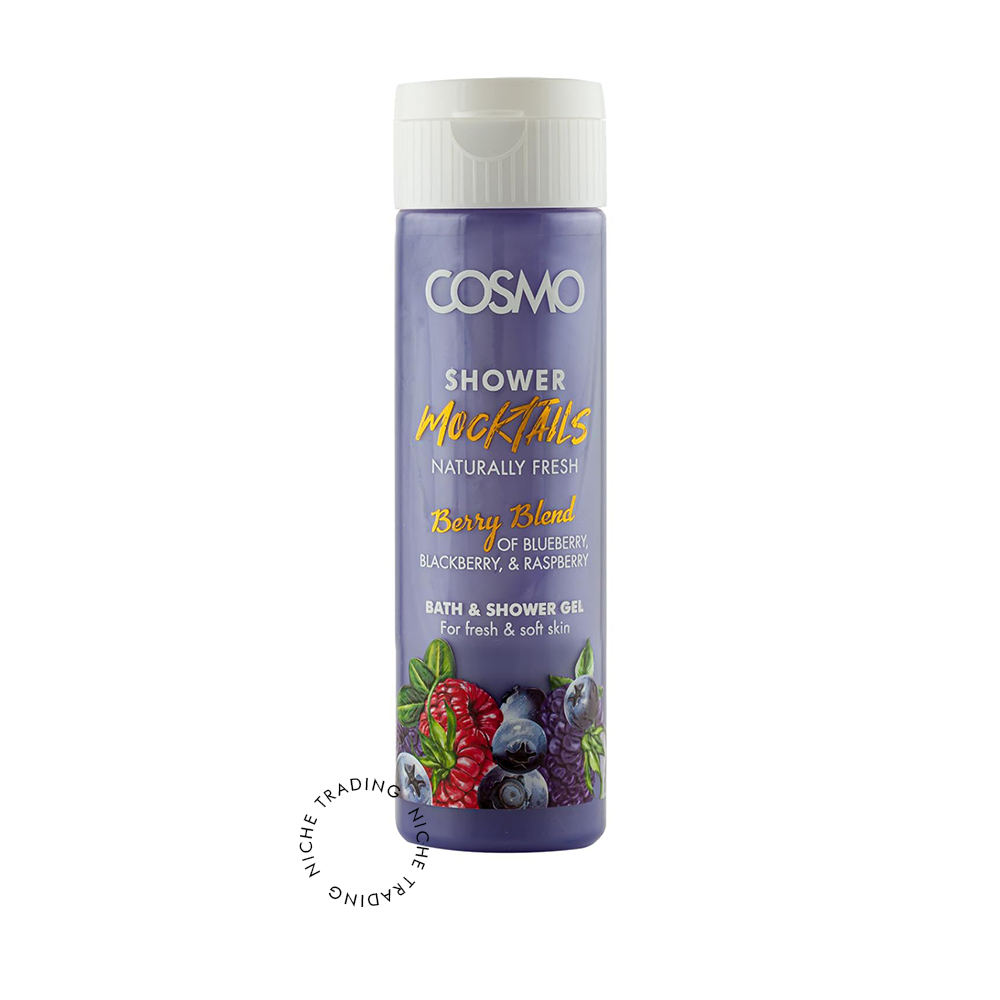 Cosmo Berry Blend Shower Gel Mocktails 300ml - Cosmo | Niche Trading Qatar