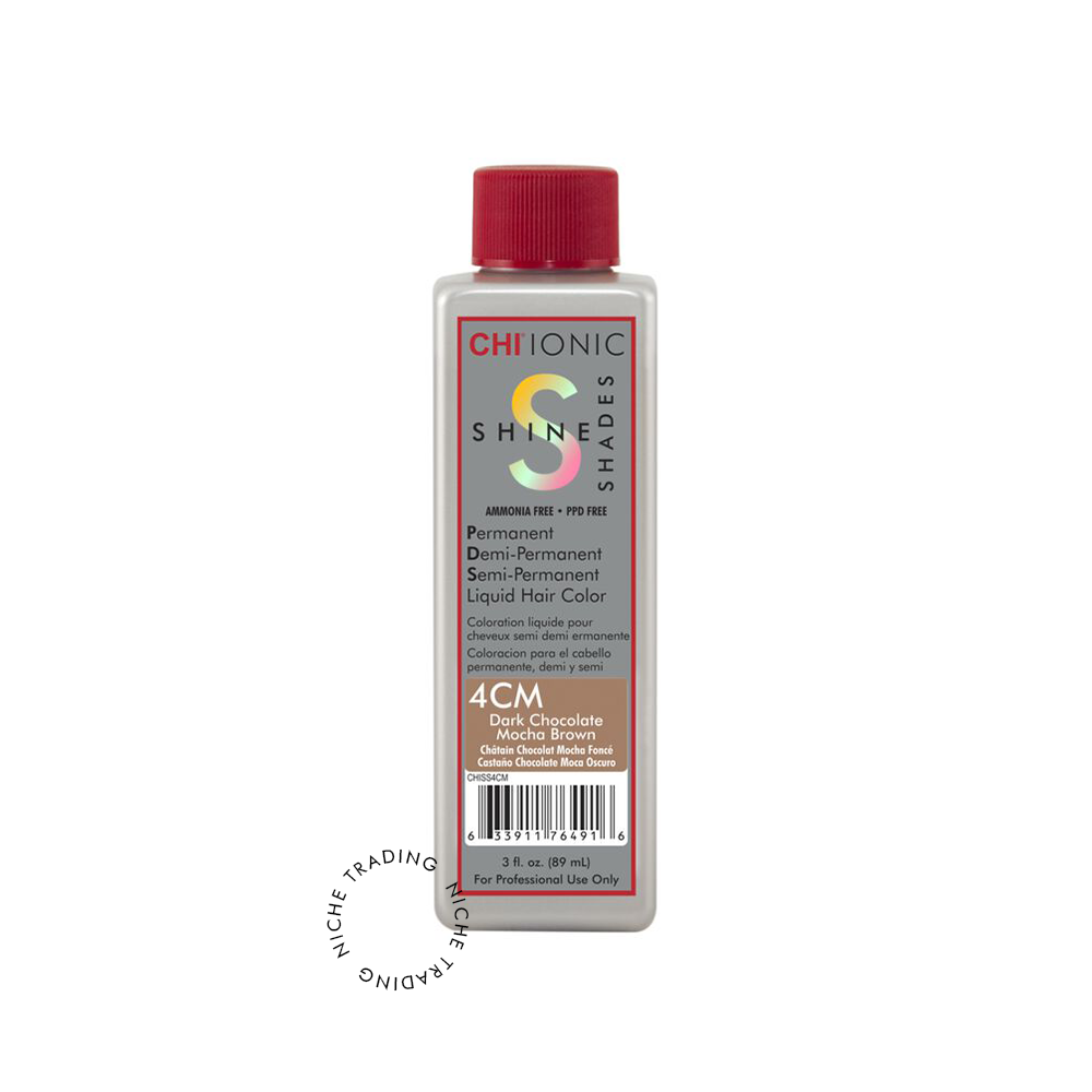Chi Ionic Hair Col, Choc4cm Mocha Brown 3oz.