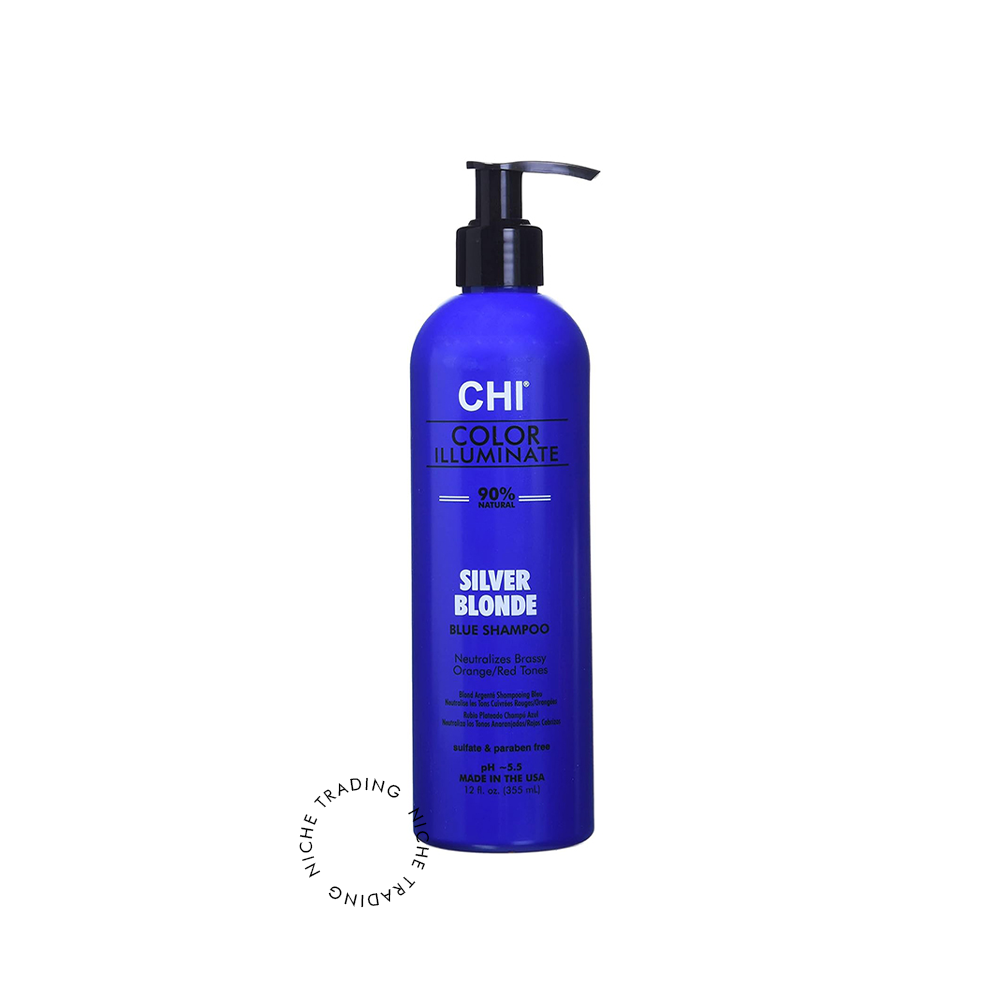 Chi Color Illuminate Shampoo - Silver Blonde 12 Fl. Oz.