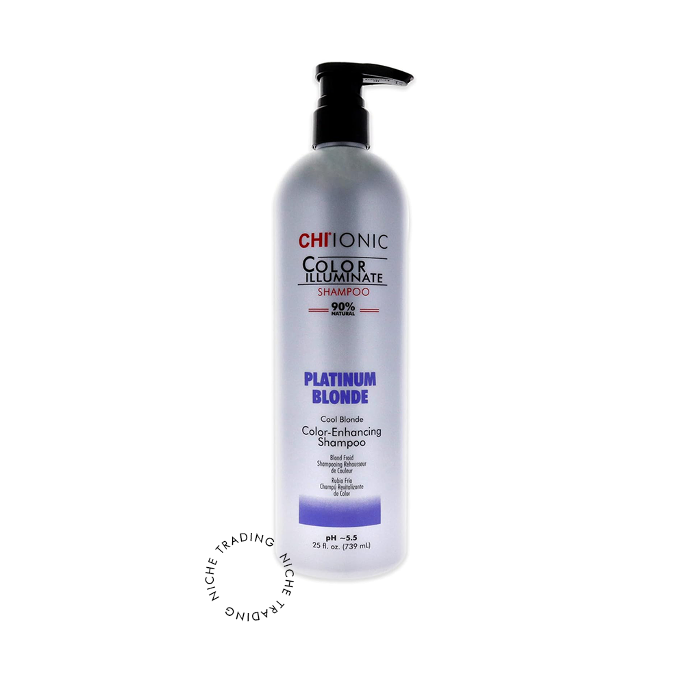 Chi Color Illuminate Shampoo - Platinum Blonde 25 Fl. Oz.