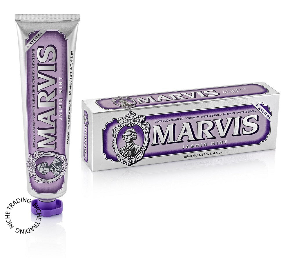 Marvis Aquatic Jasmin Mint 85ml - Marvis | Niche Trading Qatar