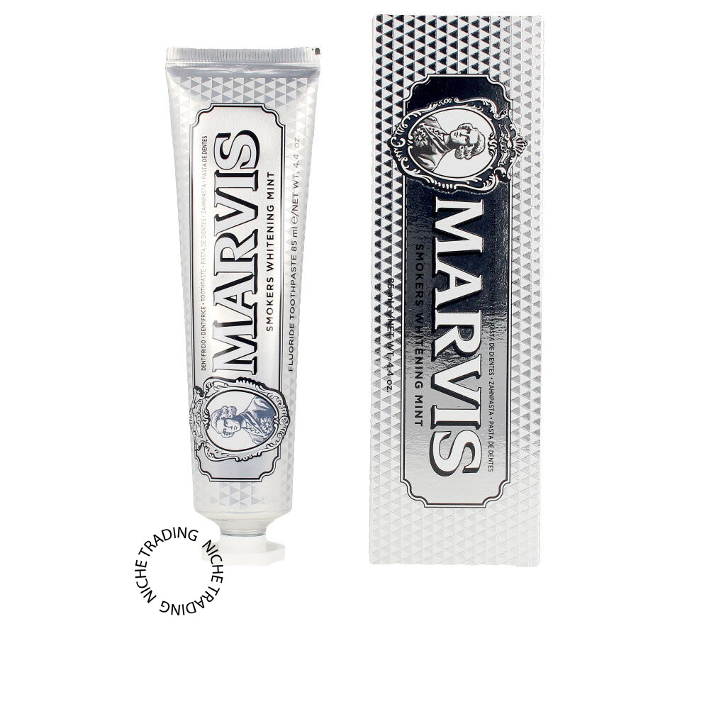 Marvis Aquatic Smoker Whitening Mint 85ml - Marvis | Niche Trading Qatar