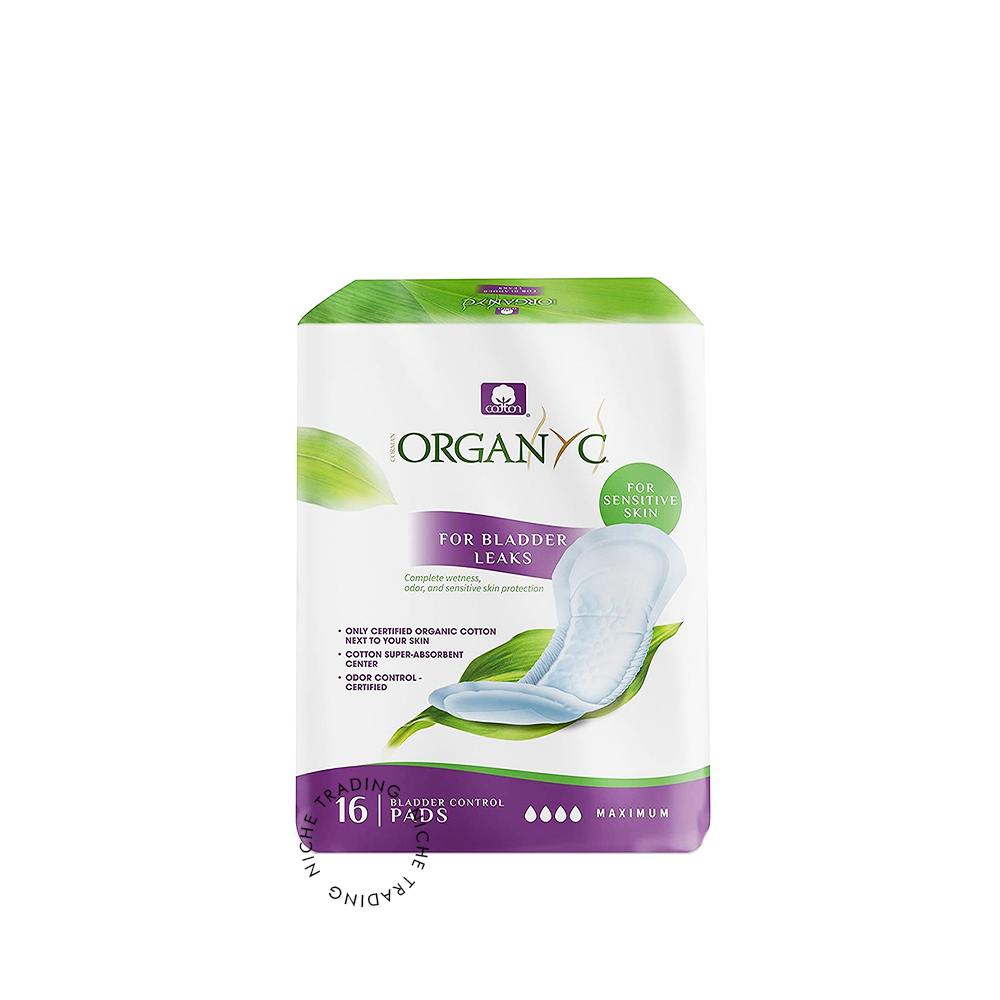 Organyc Light Incontinence Maximum Pads - Usa Size - Organyc | Niche Trading Qatar