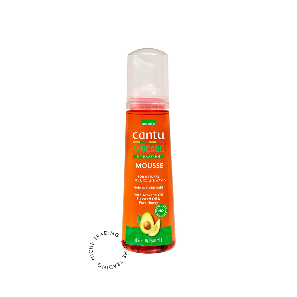 Cantu Avocado Hydrating Styling Mousse 248ml - Cantu | Niche Trading Qatar