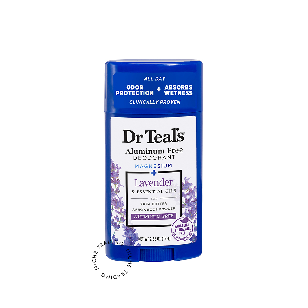 Dr Teals Aluminum Free Deoderant in Lavender 75 gm